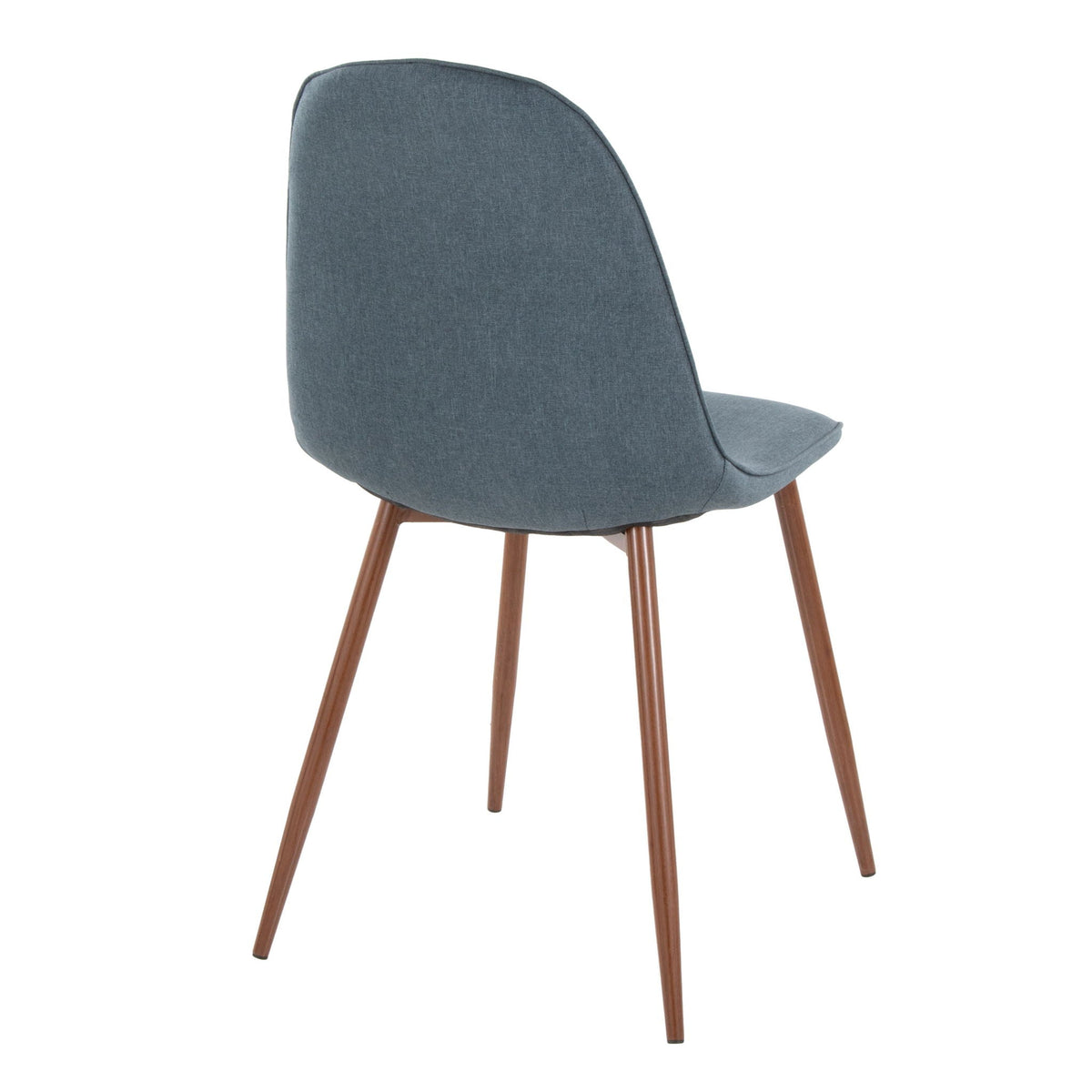Pebble mid-century dining chair set with blue-gray upholstery by HouseOfZazla on Tampa Home & Garden Store