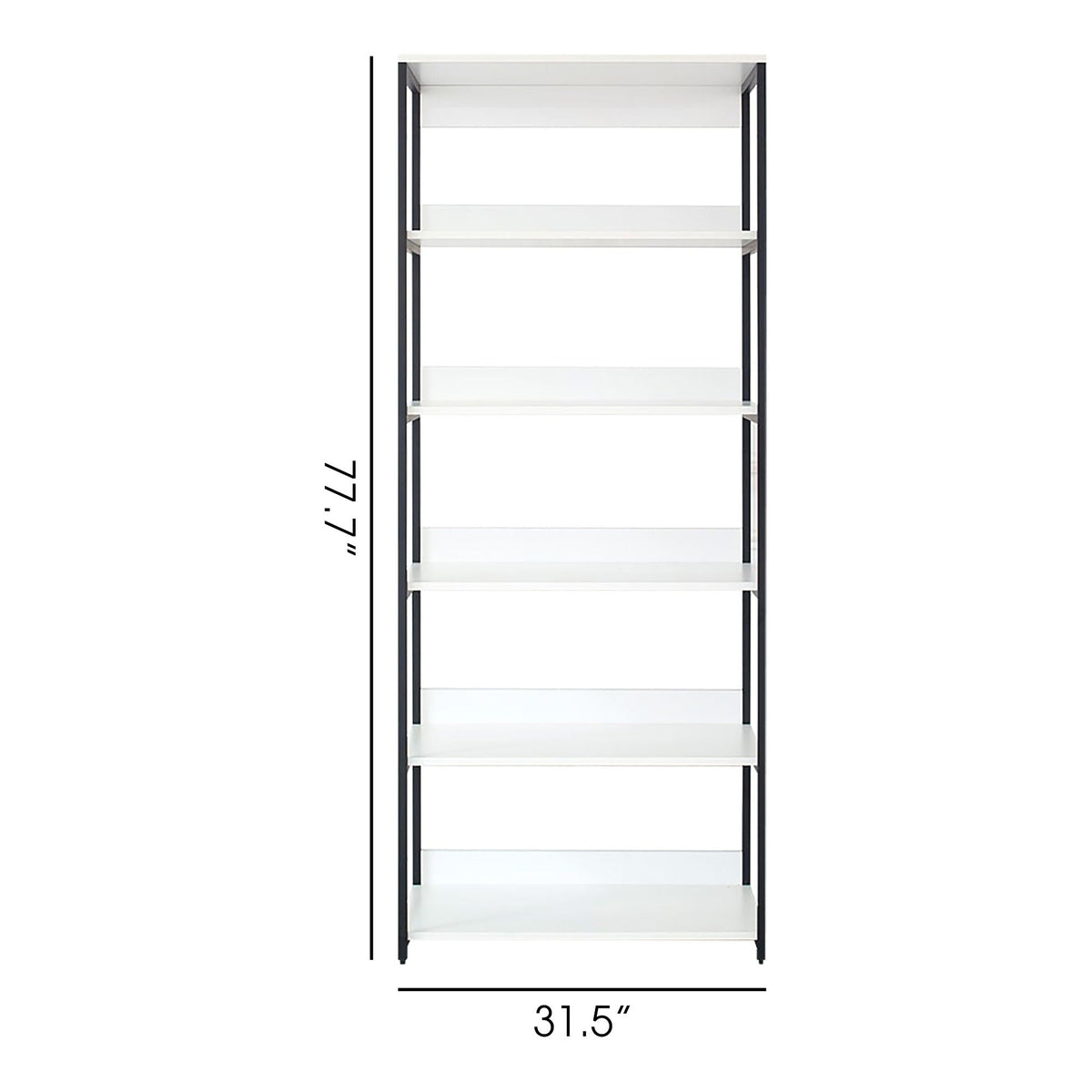 White Walk In Closet wardrobe with adjustable shelves and powder-coated metal frame on Tampa Home & Garden Store