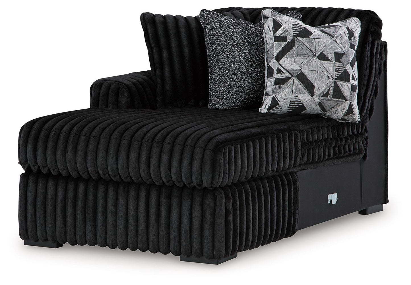 Midnight Madness Sectional and Jumbo Corduroy