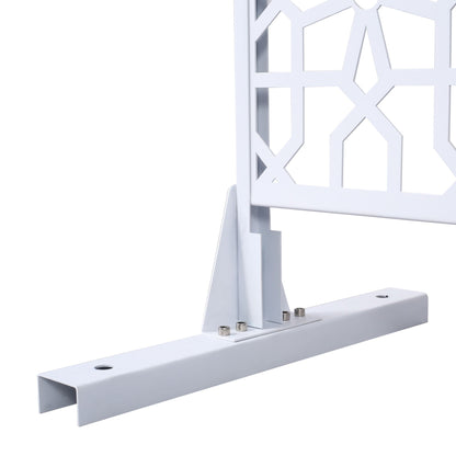 Metal Indoor and Outdoor Privacy Screen Divider
