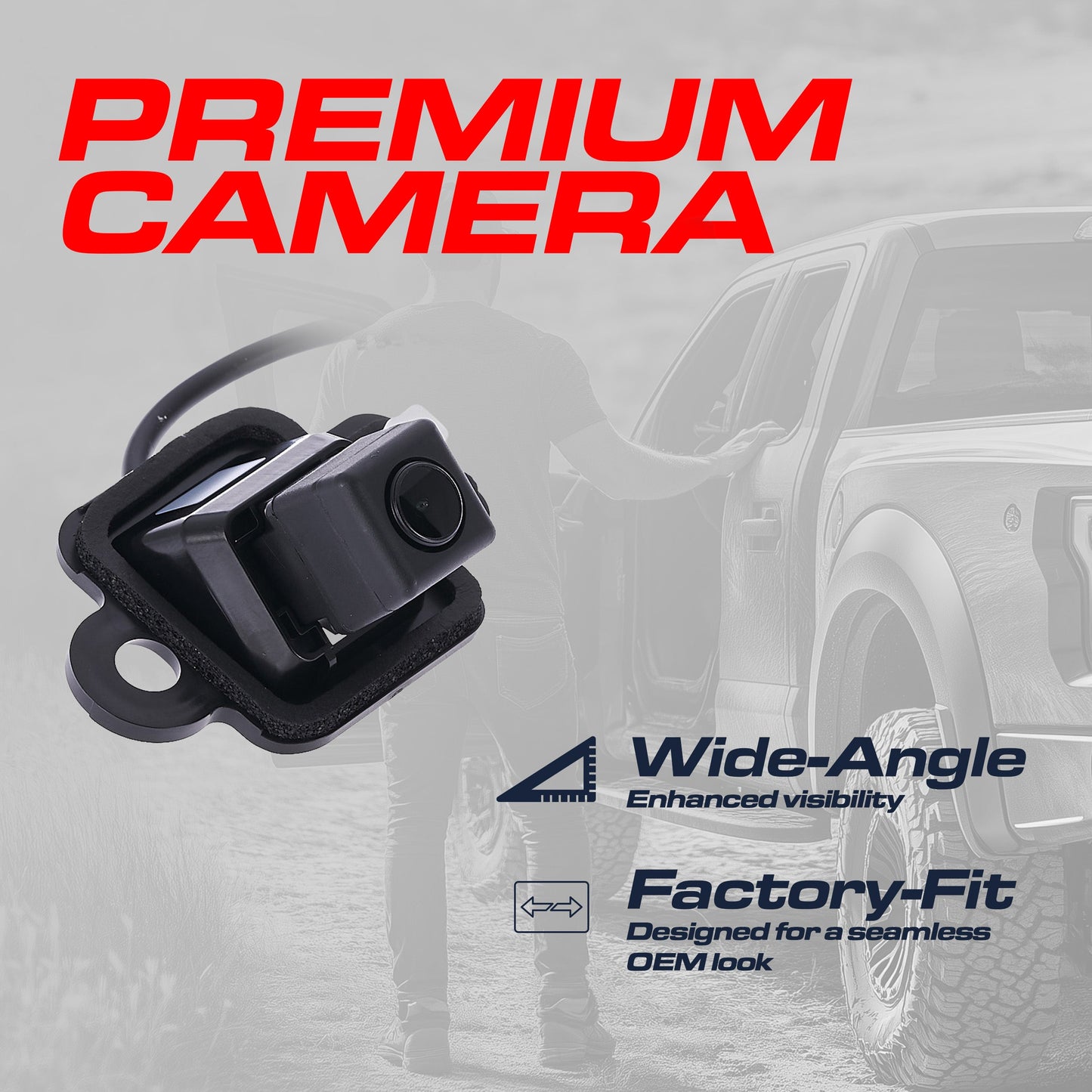 Lexus CT 200h OEM backup camera by Master Tailgaters, black housing, OE part 86790-76020 on Tampa Home & Garden Store