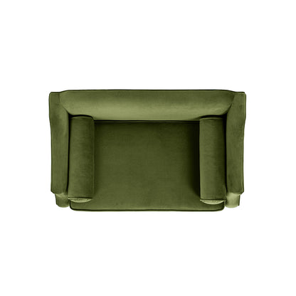 Paloma 35.5-inch Olive Dog Sofa Bed by HouseOfZazla Pet Beds on Tampa Home & Garden Store