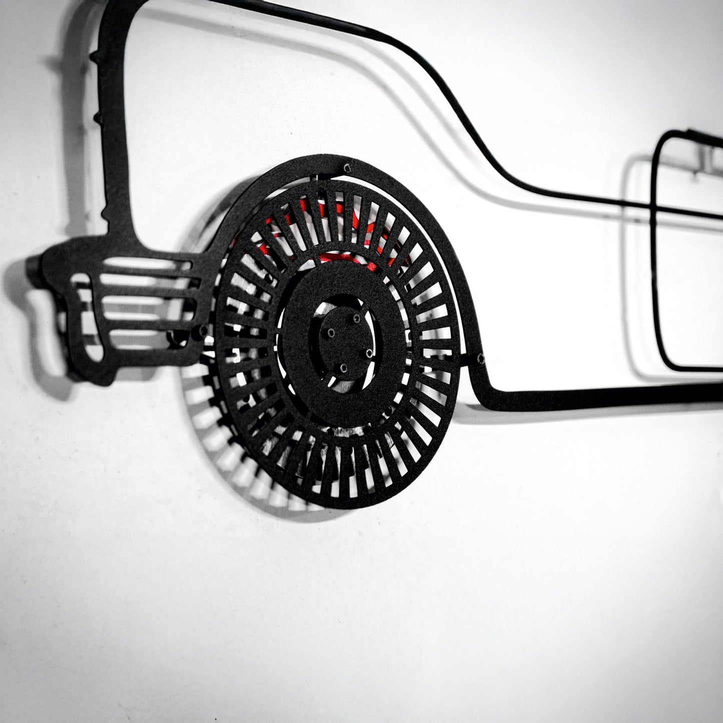 1957 Ford Thunderbird Wall Art – Classic Convertible Steel Silhouette-KAFMEKA027 - Tampa Home & Garden Store