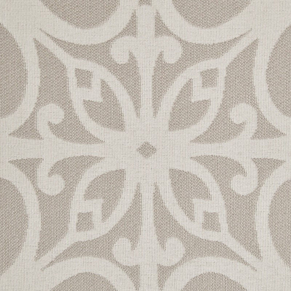 Tight Back Club Chair beige upholstery close-up with floral motif HouseOfZazla on Tampa Home & Garden Store