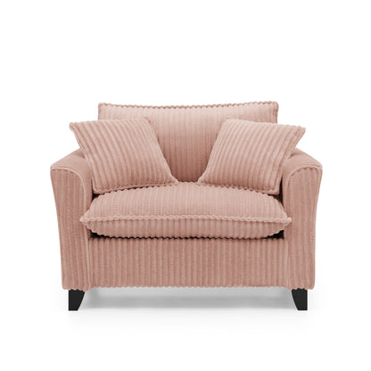 Premium Corduroy Lazy Sofa Chair and Backrest
