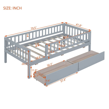 Multi Functional Wooden Daybed and Bedroom