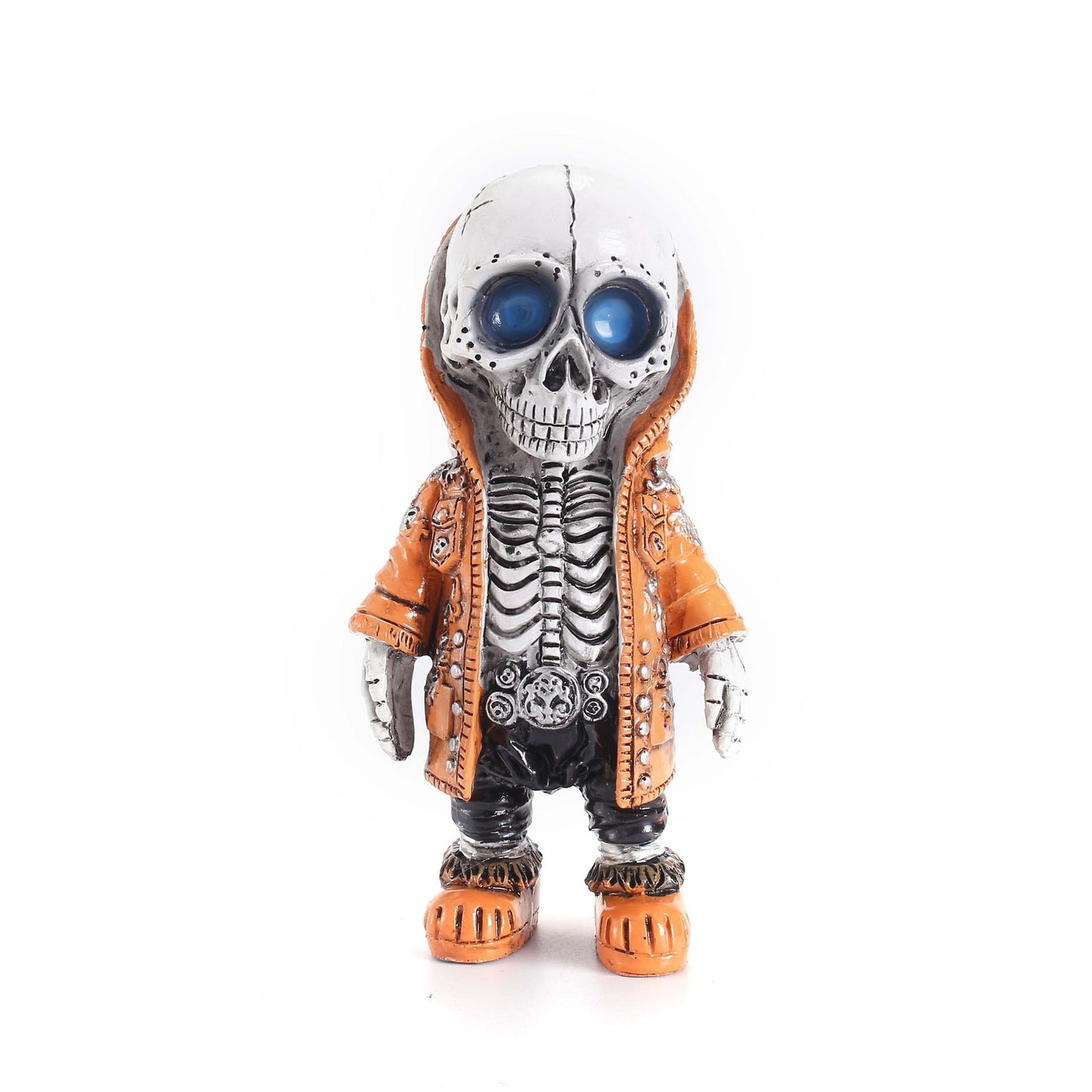 Halloween Decoration Skeleton Doll Resin Craft Decoration Home Bookshelf Art Creative Decoration - Tampa Home & Garden Store