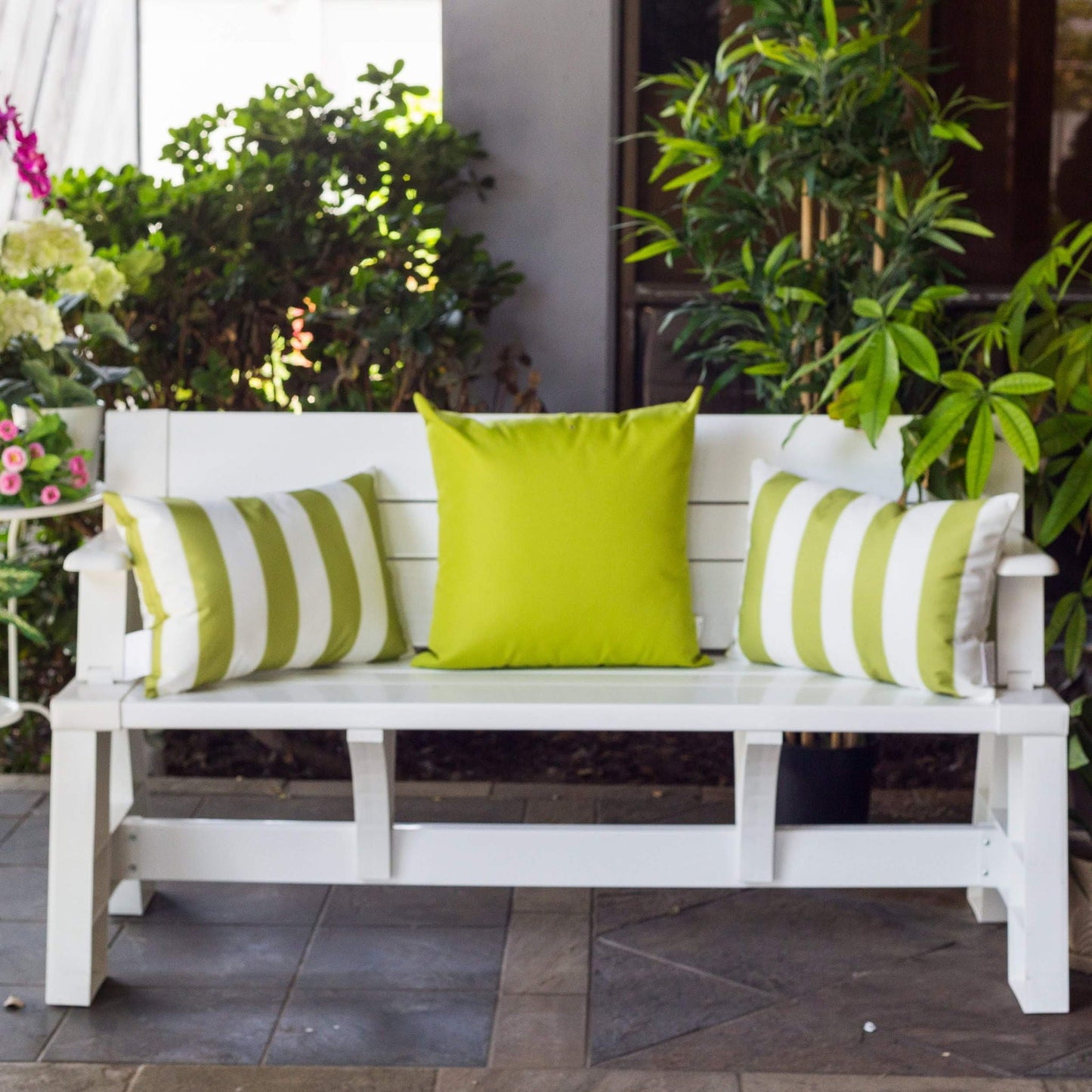 Horizon Stripe Pillow For Indoor And Outdoor Use