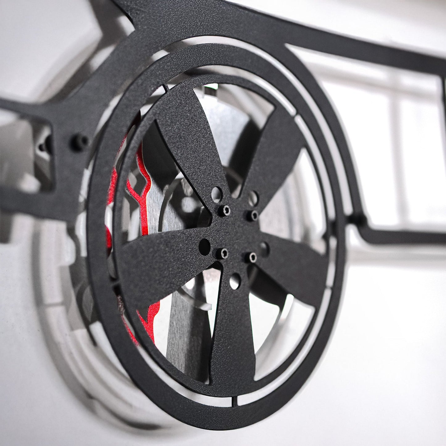 1969 Chevrolet Camaro Wall Art – Classic Steel Silhouette with Spinning Wheels-KAFMEKA021 - Tampa Home & Garden Store