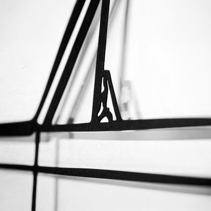 1972 Ford Bronco Wall Art – Classic 4x4 Steel Silhouette with Spinning Wheels-KAFMEKA026 - Tampa Home & Garden Store