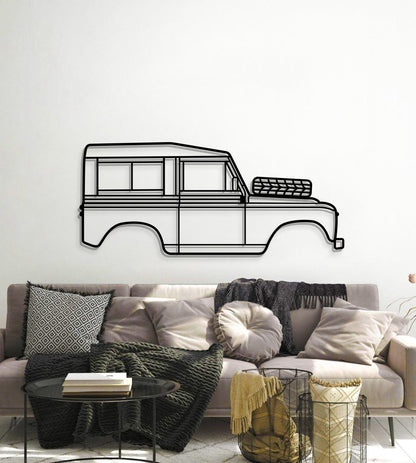 1972 Series III Metal Car Wall Art - MT0150