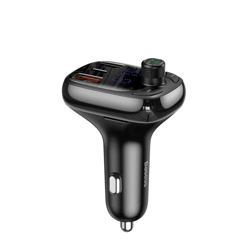 Car charger black glossy multiport hub with LED display and rotating dial FLIPSTYLEZLLC on Tampa Home & Garden Store