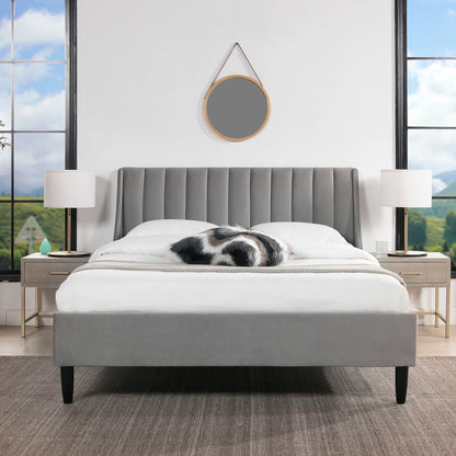 Aspen Vertical Tufted and Modern Platform Bed