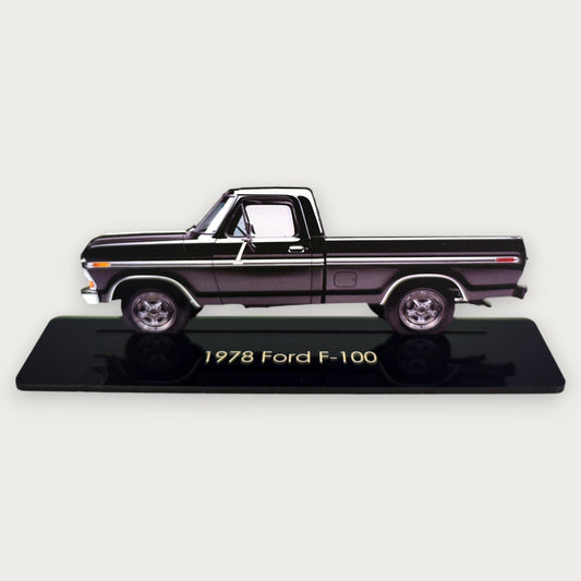 1978 Ford F-100 (1) Metal Car Wall Art, Color 2D Diecast Car Decor, Silhouette Metal Wall Art, Gift For Car Lovers, Detailed Color Metal Car - Tampa Home & Garden Store