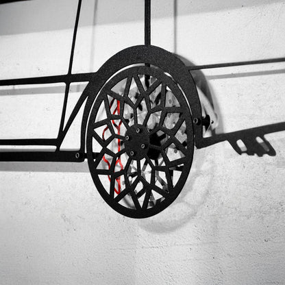1979 Pontiac Trans Am Metal Wall Art – Spinning Wheel Edition-KAFMEKA001 - Tampa Home & Garden Store
