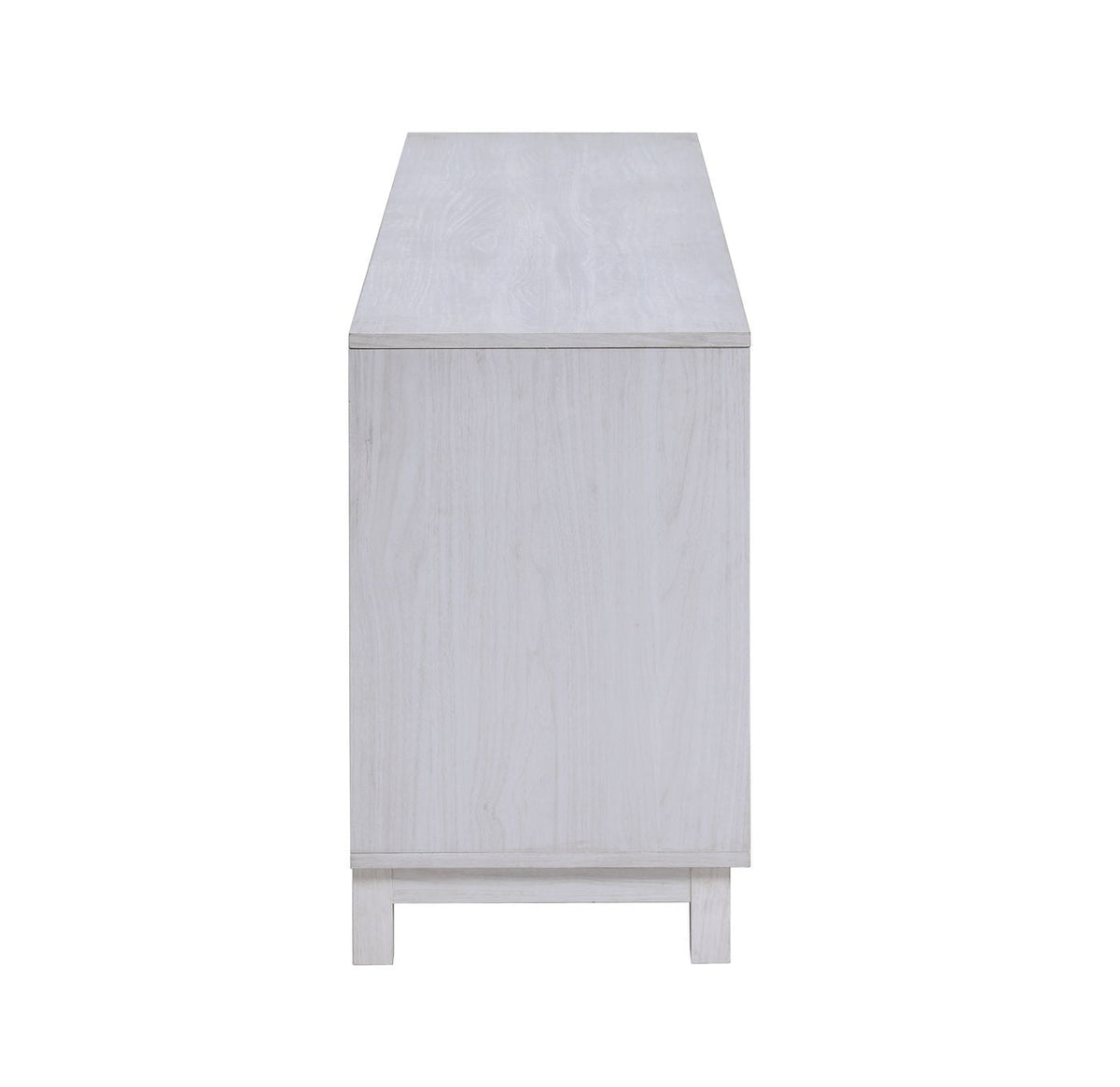 White Walnut Fireplace TV Stand Console with Integrated Heater 70 Inch on Tampa Home & Garden Store