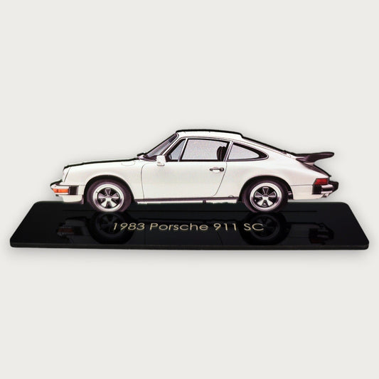 1983 Porsche 911 SC (2) Metal Car Wall Art, Color 2D Diecast Car Decor, Silhouette Metal Wall Art, Gift For Car Lovers, Detailed Color Metal Car - Tampa Home & Garden Store