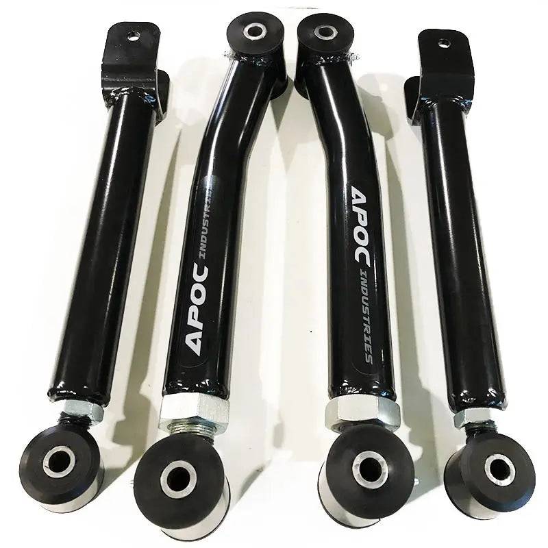 APOC Industries front adjustable control arms for 1986-1992 Jeep Comanche MJ, black, set of 4 on Tampa Home & Garden Store