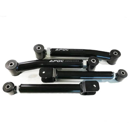 Front adjustable control arms for 1986-2001 Jeep Cherokee XJ by Apoc black suspension parts on Tampa Home & Garden Store