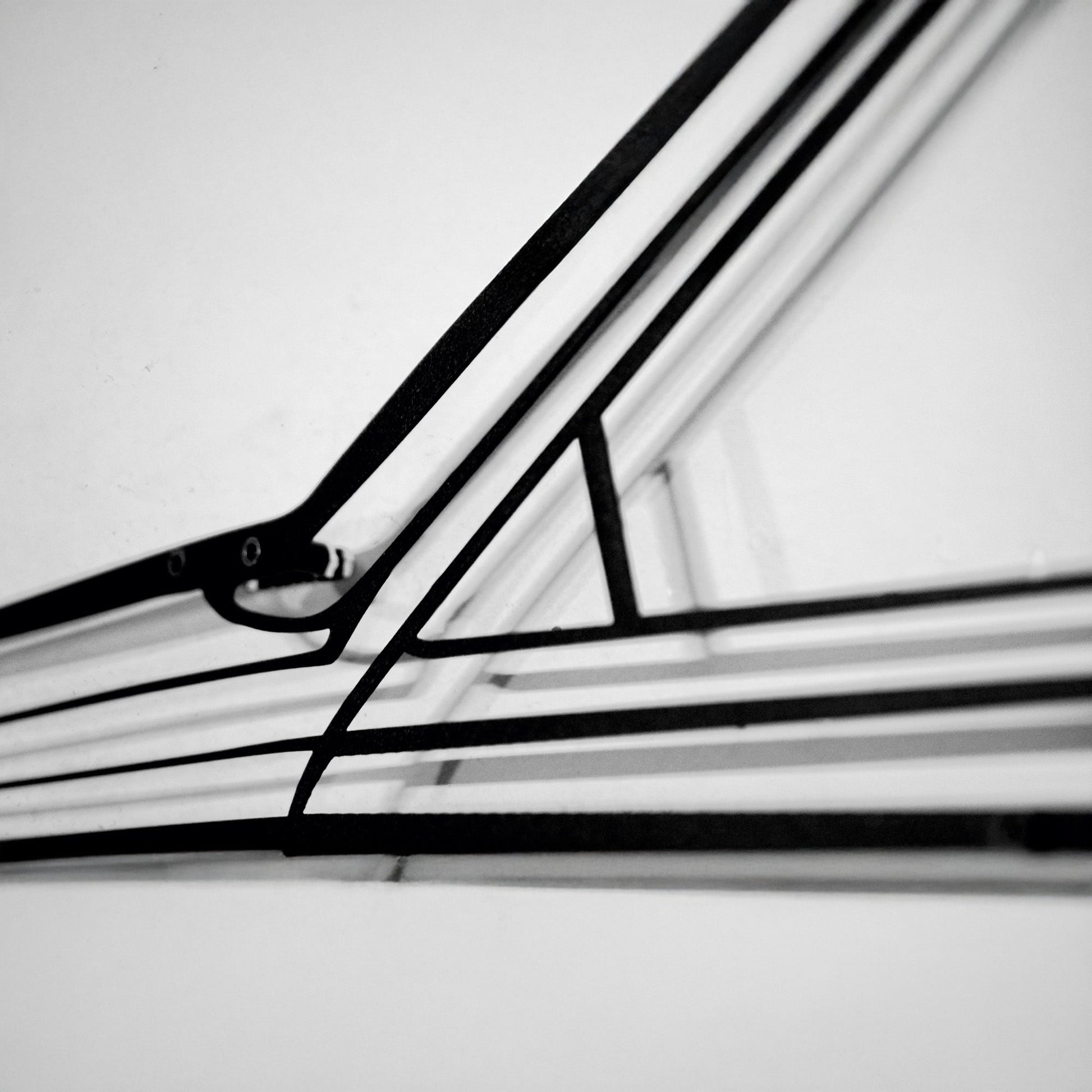 1990 Mercedes-Benz 500 SEC Wall Art – Steel Silhouette with Spinning Wheels-KAFMEKA032 - Tampa Home & Garden Store
