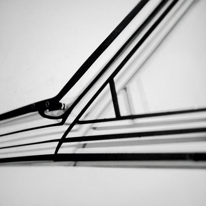 1990 Mercedes-Benz 500 SEC Wall Art – Steel Silhouette with Spinning Wheels-KAFMEKA032 - Tampa Home & Garden Store