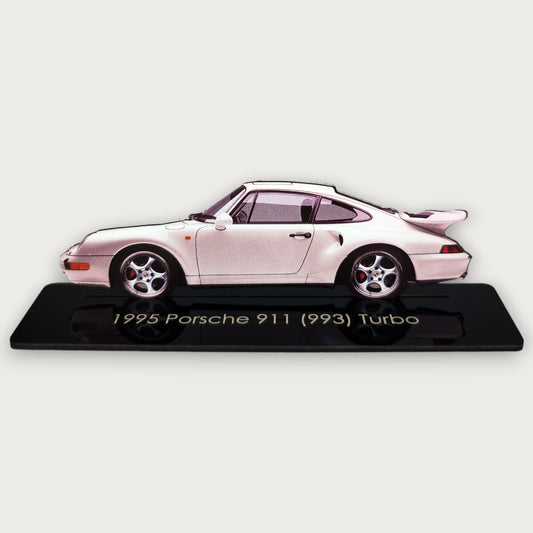 1995 Porsche 911 (993) Turbo (2) Metal Car Wall Art, Color 2D Diecast Car Decor, Silhouette Metal Wall Art, Gift For Car Lovers, Detailed Color Metal Car - Tampa Home & Garden Store