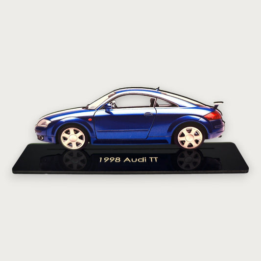 1998 Audi TT (1) Metal Car Wall Art, Color 2D Diecast Car Decor, Silhouette Metal Wall Art, Gift For Car Lovers, Detailed Color Metal Car - Tampa Home & Garden Store