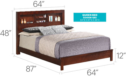Stylish and Transitional Wooden Bed Frame
