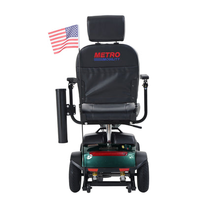 Compact 4 Wheel Mobility Scooter and a Basket