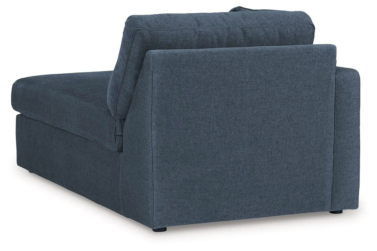 Modmax Sectional Ink blue fabric, stationary sofa by Unique Piece Furniture on Tampa Home & Garden Store