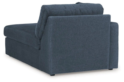 Modmax Sectional Ink blue fabric, stationary sofa by Unique Piece Furniture on Tampa Home & Garden Store
