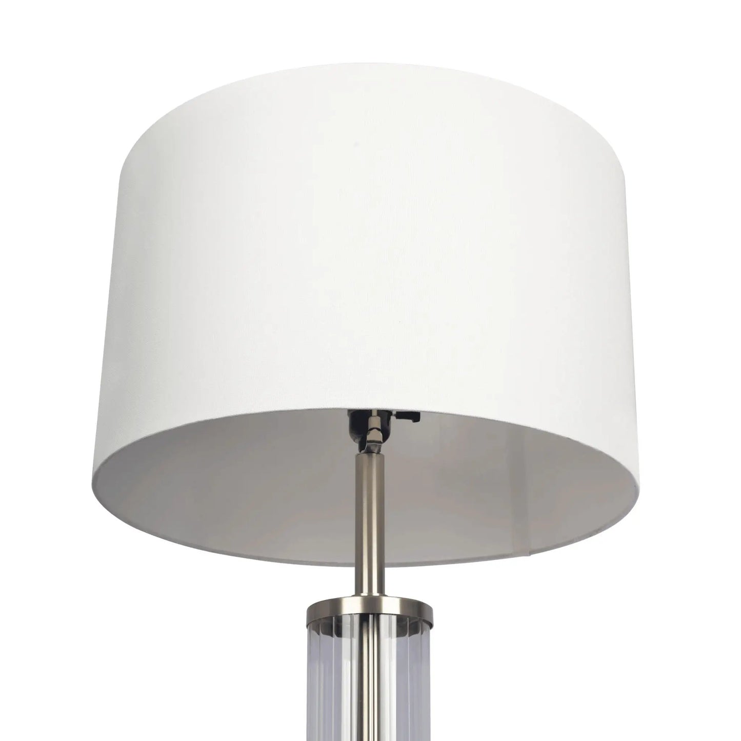 Nimbus Floor Lamp with 3 Way Rotary Switch Glass