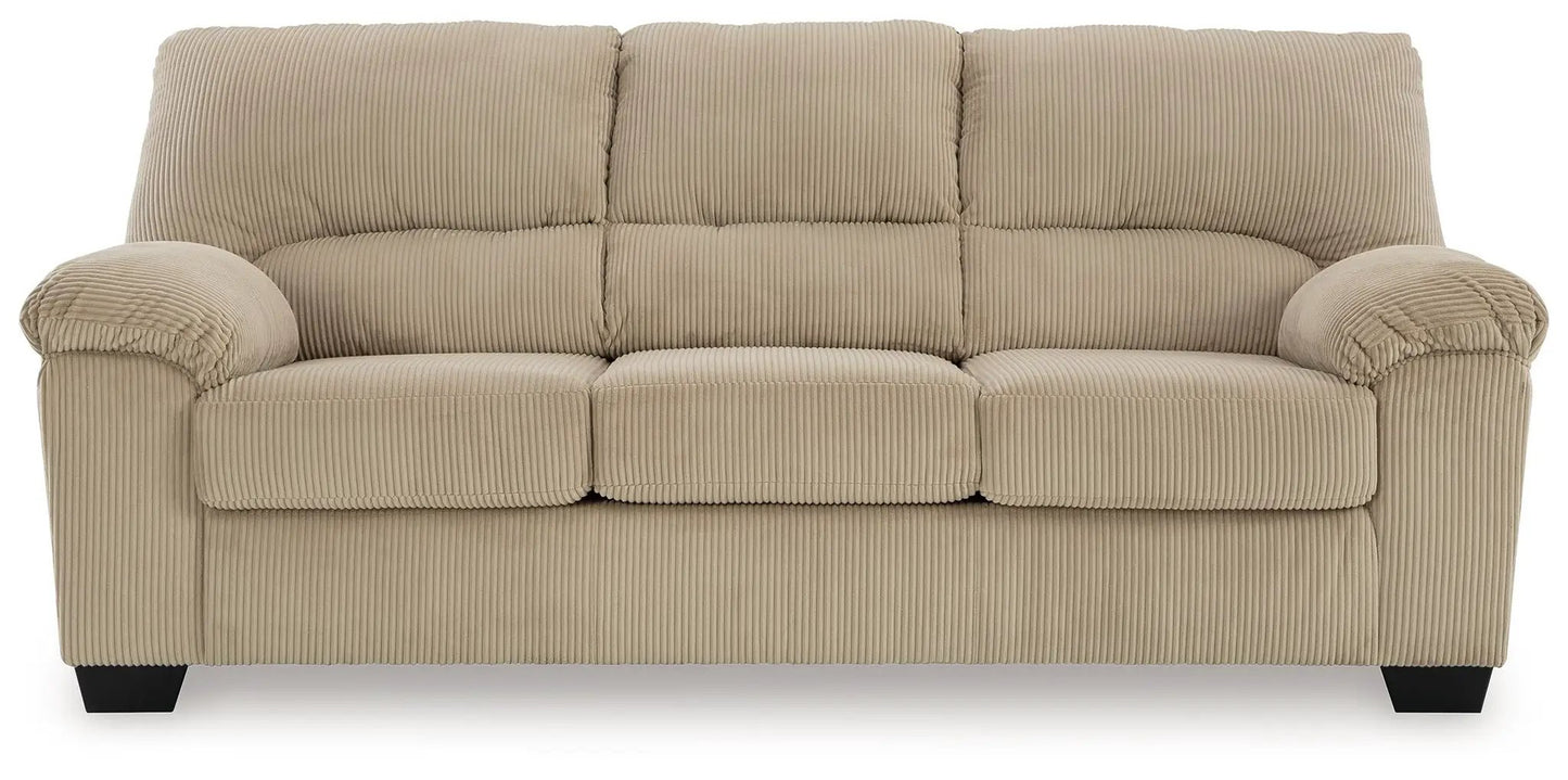 SimpleJoy Sofa Sand Corduroy for Cozy Living