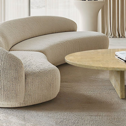 Luxury Marble Coffee Table With Unique Veining