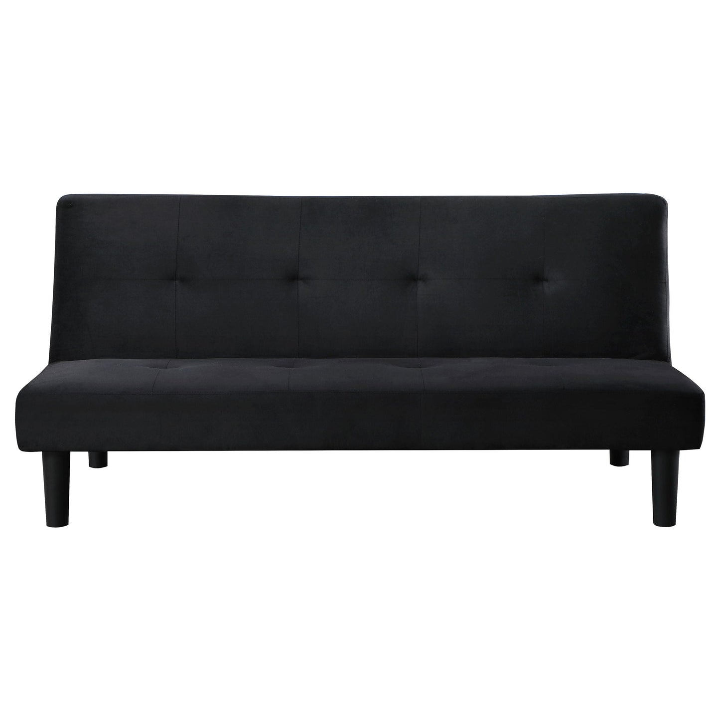 Boston Tufted Armless Convertible Sofa And Bed
