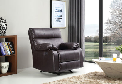 Modern Pub Back Rocker Recliner and Steel Frame