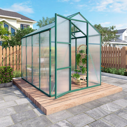 Strong Polycarbonate Walk In Greenhouse and Porch