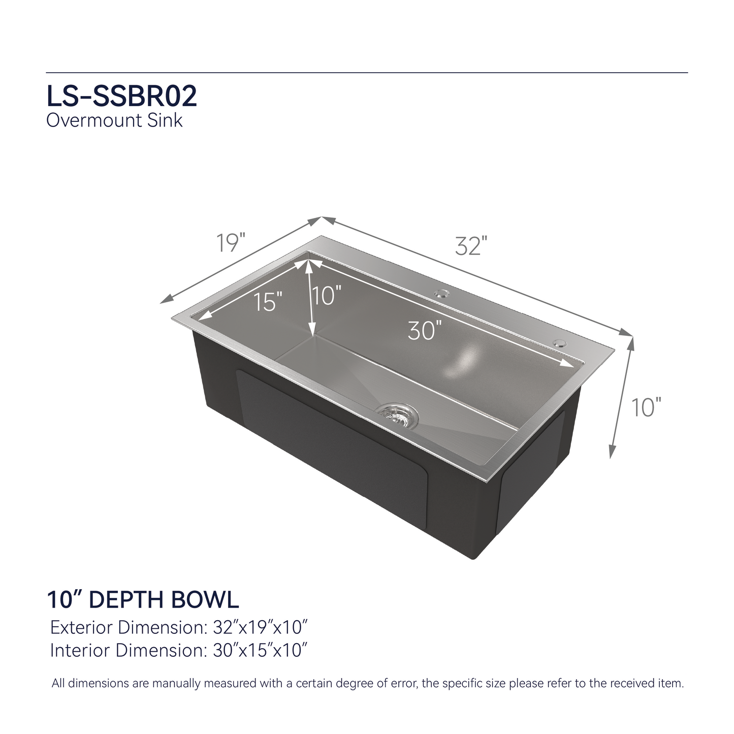 Single Bowl Stainless Steel Kitchen Sink