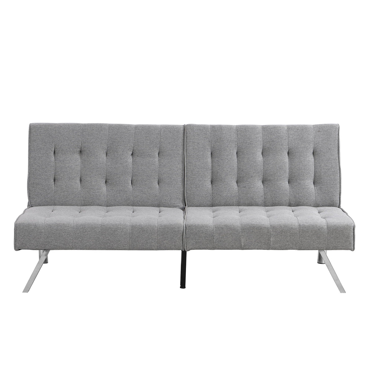 Modern Futon Sofa Bed and Convertible Guest Seat