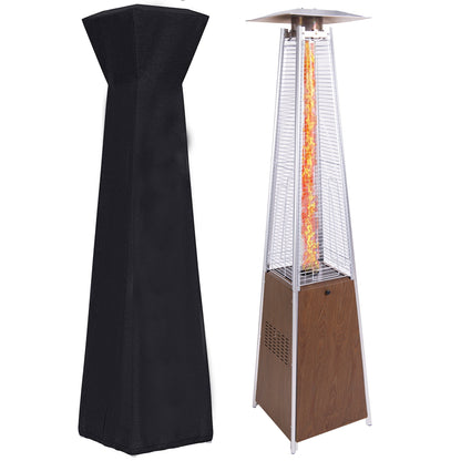 Outdoor Propane Patio Heater with Glass Tube