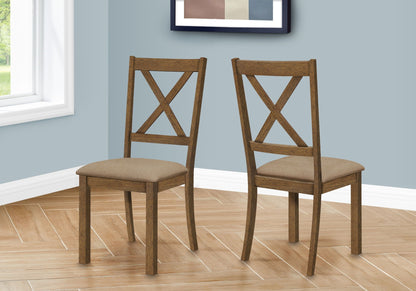 Transitional Upholstered Dining Chairs Set of 2