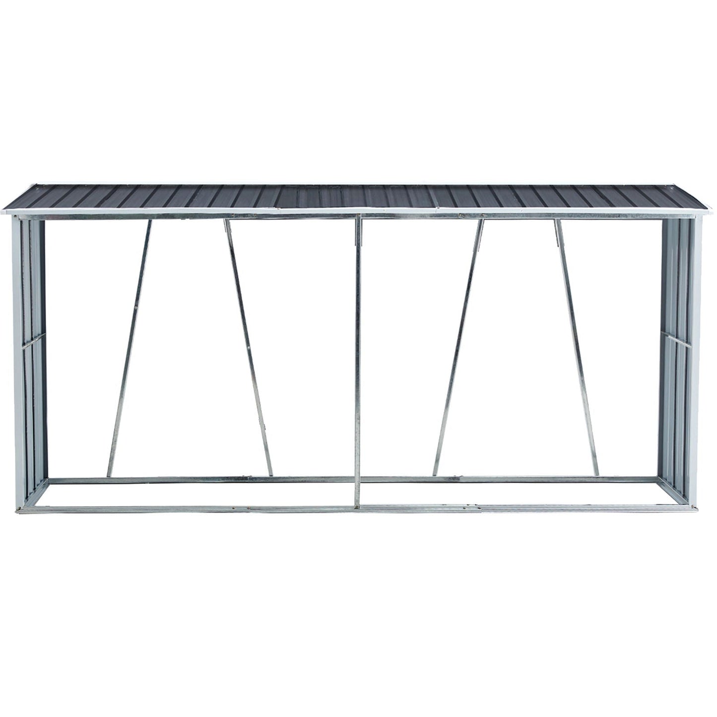 Galvanized Steel Firewood Rack and Log Holder