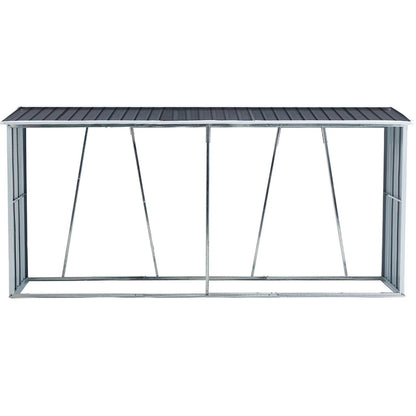 Galvanized Steel Firewood Rack and Log Holder
