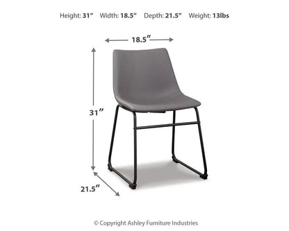 Centiar Upholstered Side Chair for Dining