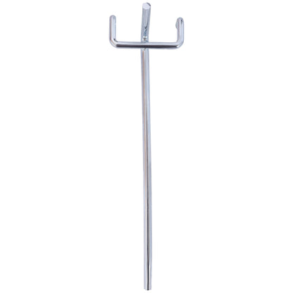 4-foot metal garage nail board rack with 3 chrome wall hooks for storing nail boards on Tampa Home & Garden Store