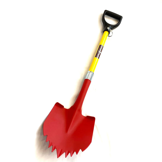 Krazy Beaver Shovel (Textured Red Head / Yellow Handle 45637) - Tampa soil911.com