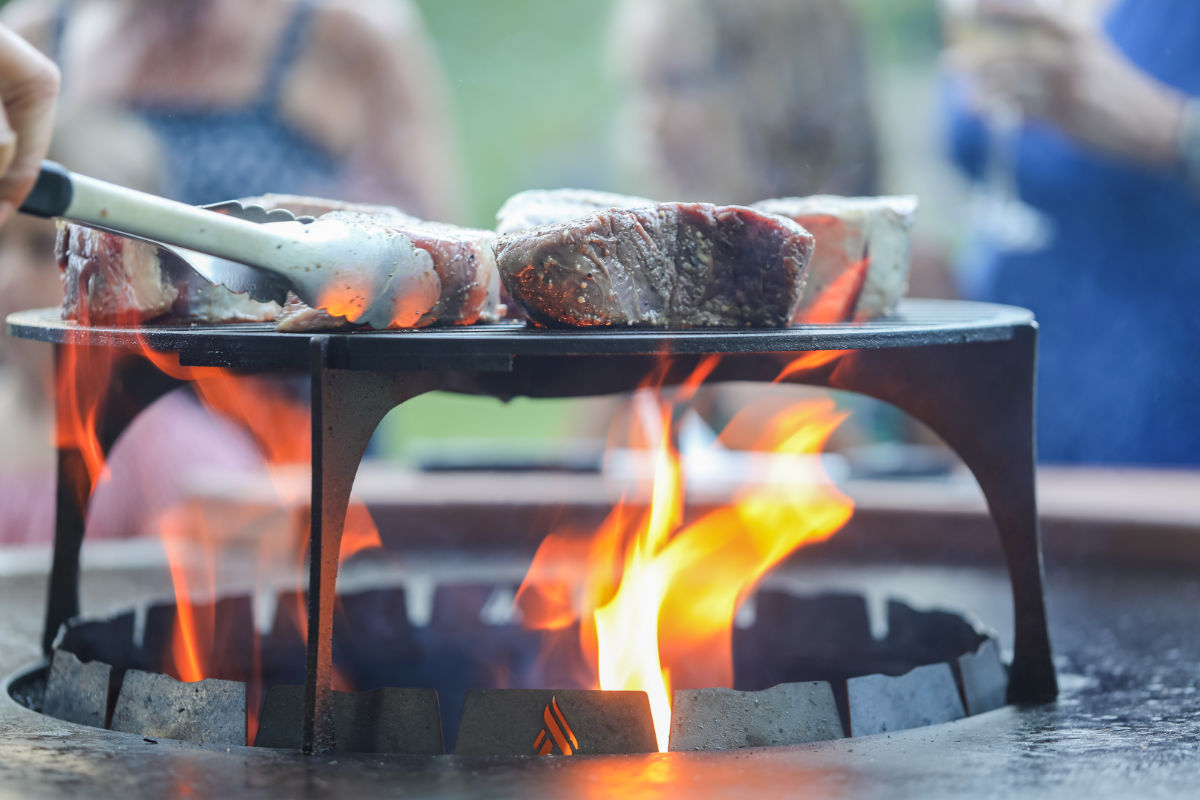 Rejilla para parrilla de 40" - Perfecta para sartenes más grandes y sabores ahumados