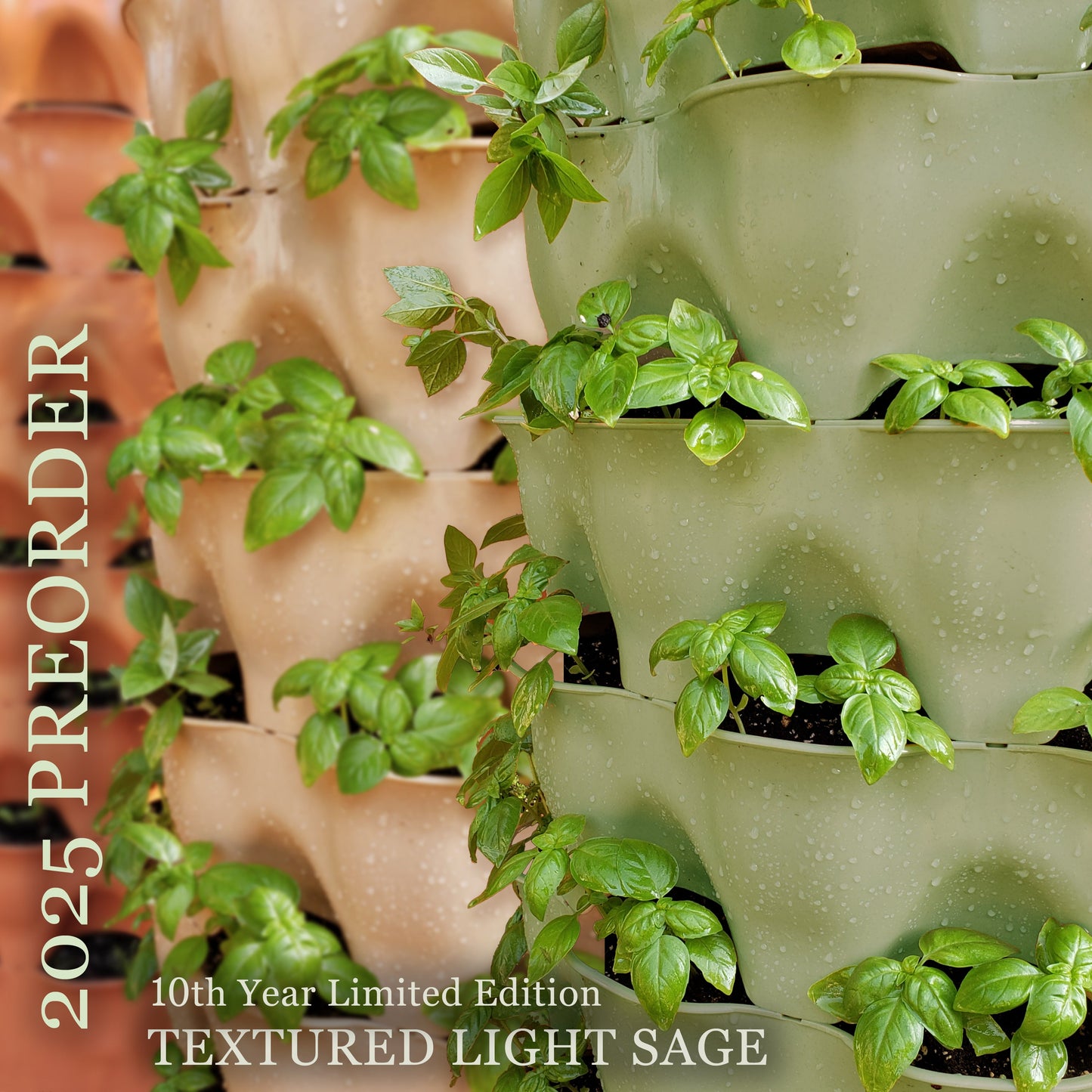 Garden Tower 2™, 50-Plant Composting Vertical Garden Planter