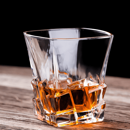 Tychon Handcrafted Japanese Crystal Whisky Glass