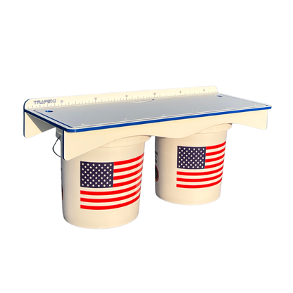 Premium Double Bucket Fillet Table Cutting Board